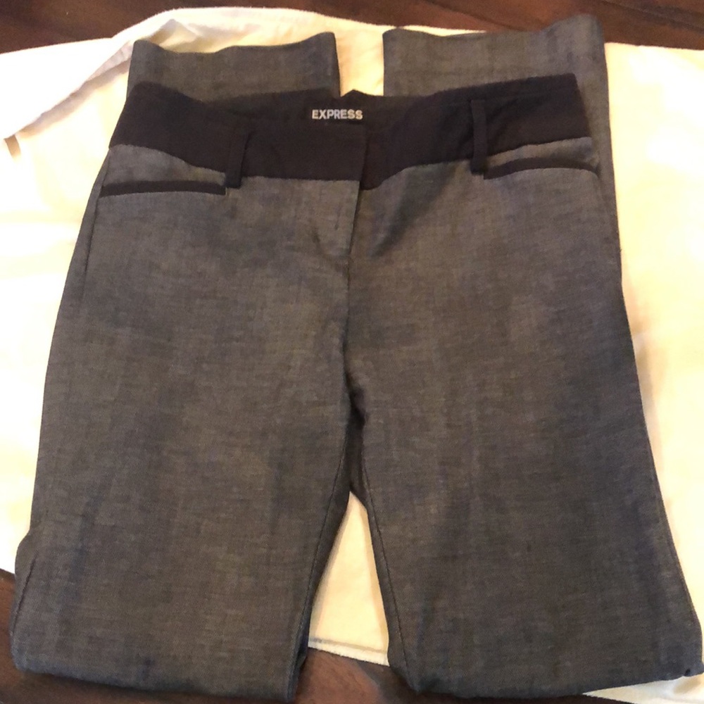 Express Columnist Classic colorblock simple tweed tailored size 0 Short pants